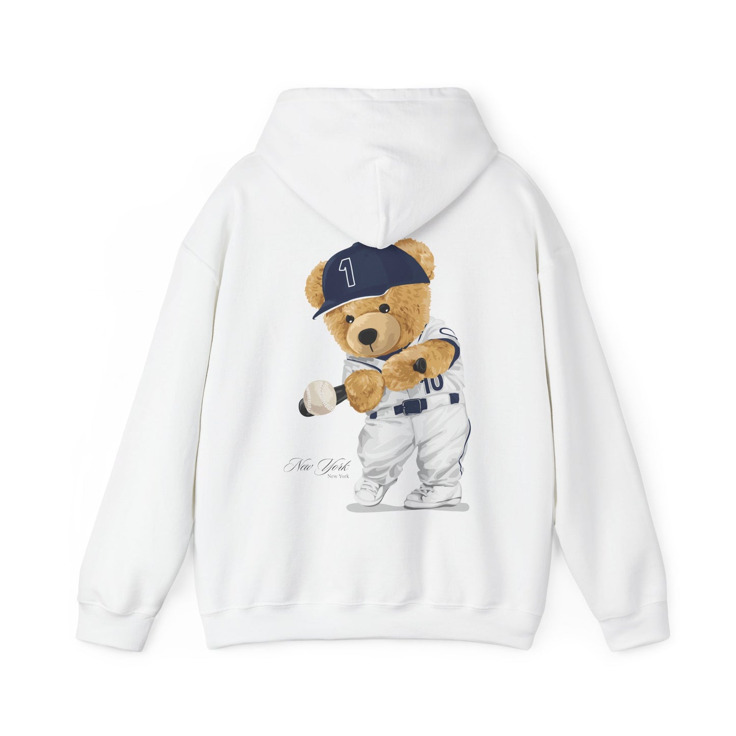 NEW YORK "BRONX" BASEBALL TEDDY HOODIE