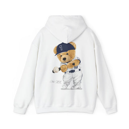 NEW YORK "BRONX" BASEBALL TEDDY HOODIE