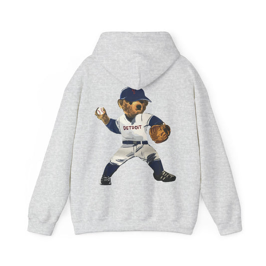 DETROIT BASEBALL TEDDY HOODIE