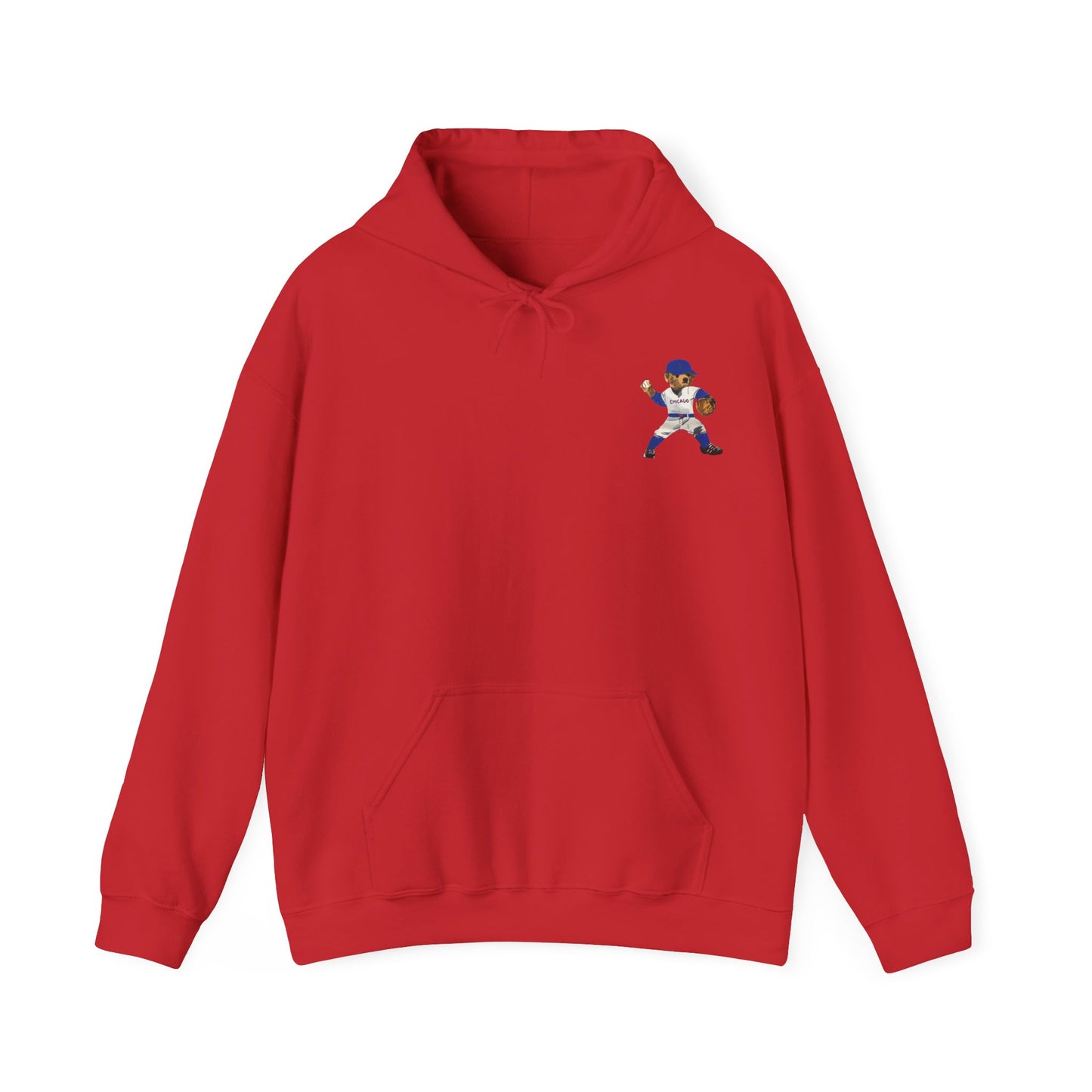 CHICAGO BASEBALL TEDDY HOODIE