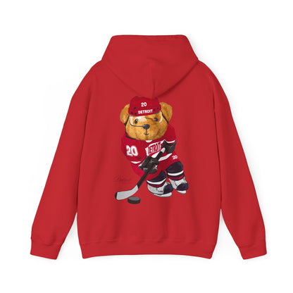 DETROIT MICHIGAN TEDDY HOODIE