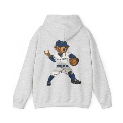 NEW YORK "BRONX" BASEBALL TEDDY HOODIE