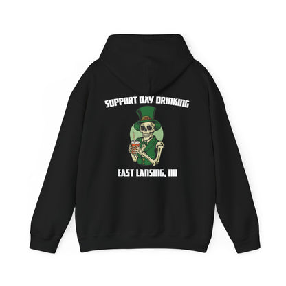 SUPPORT DAY DRINKING EAST LANSING HOODIE