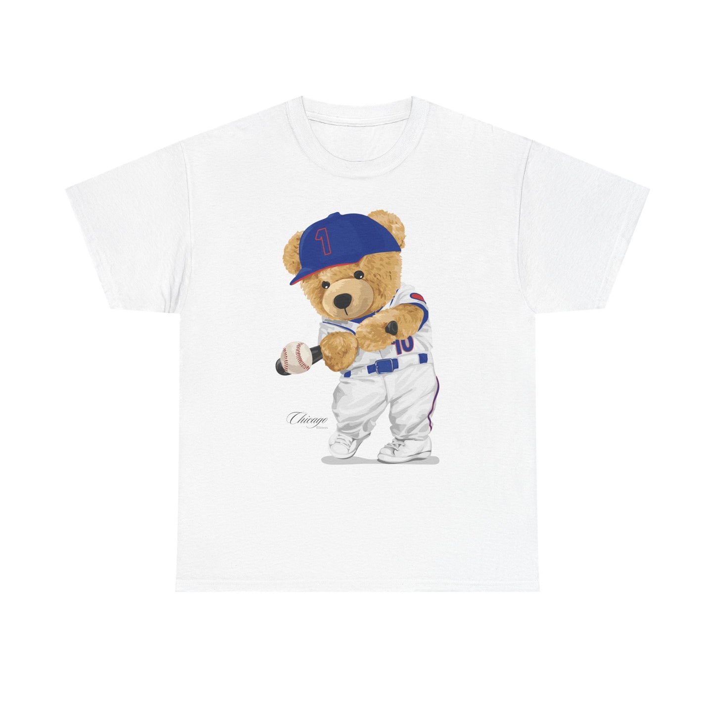 CHICAGO BASEBALL TEDDY T-SHIRT