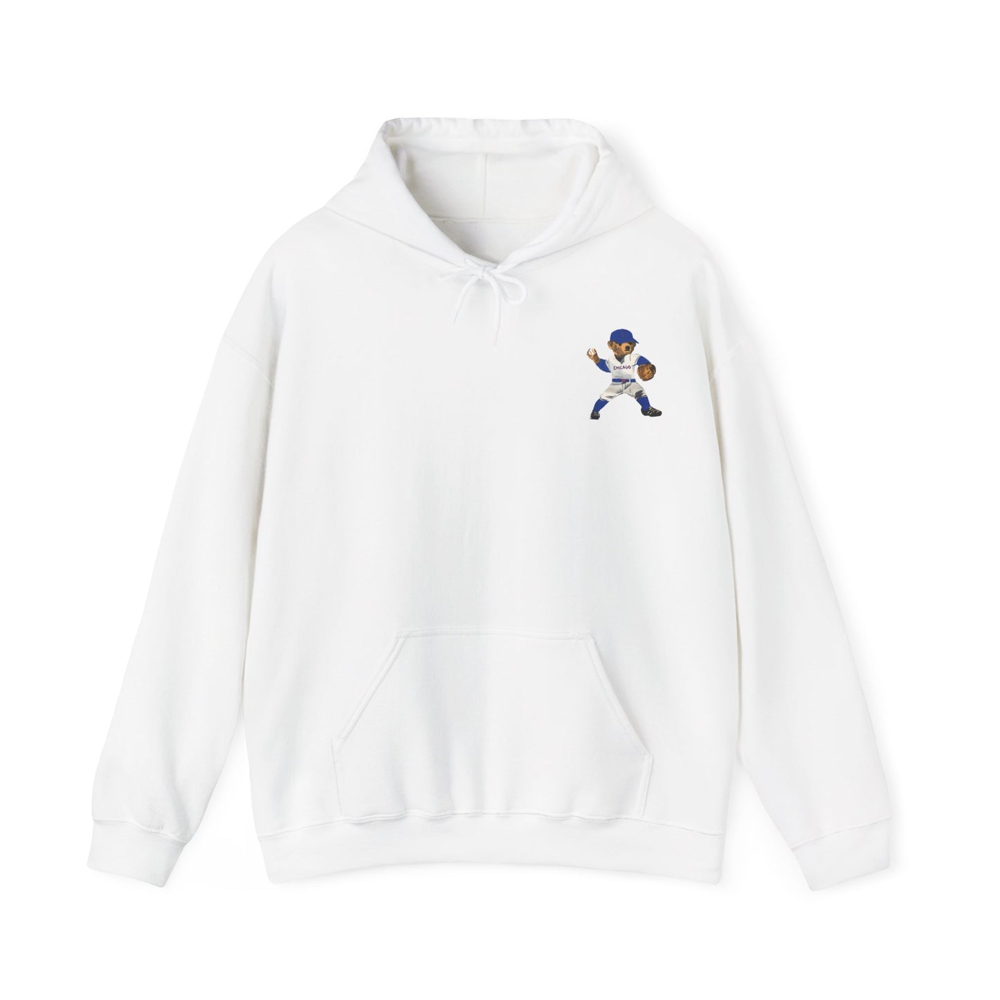 CHICAGO BASEBALL TEDDY HOODIE