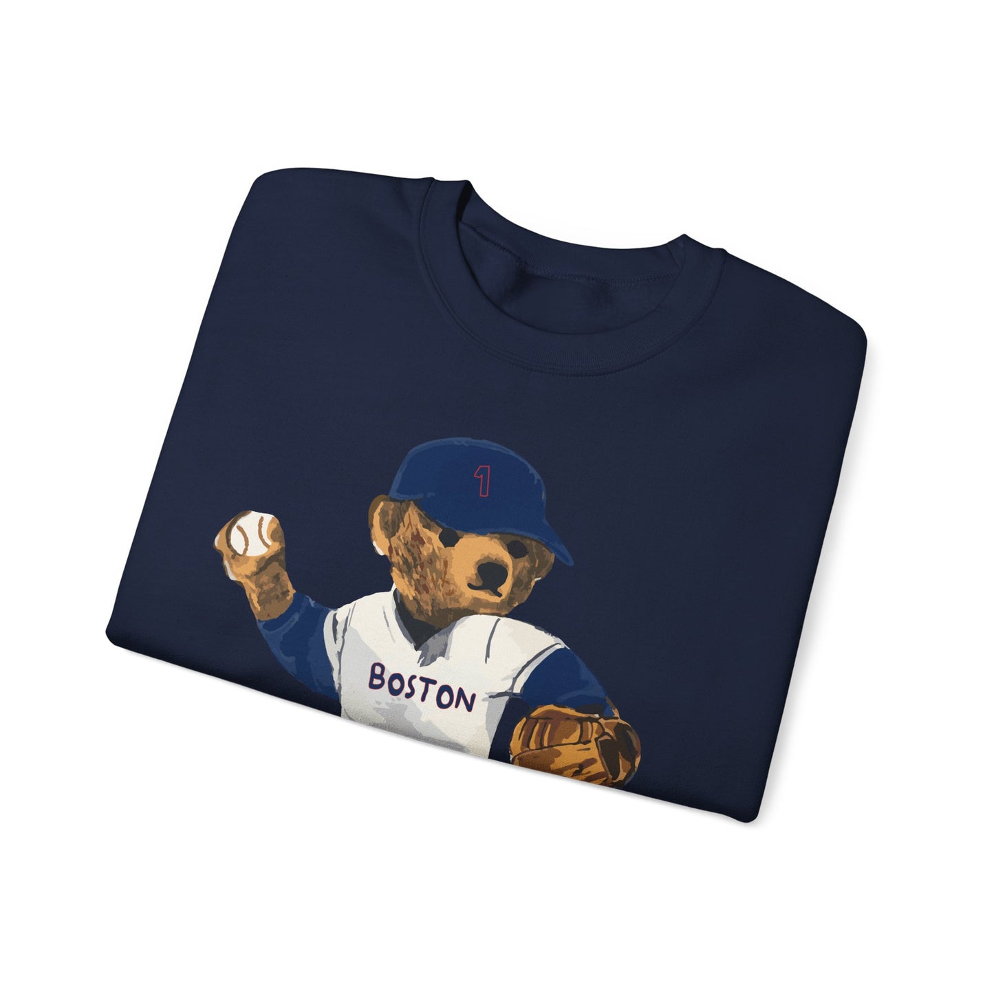 BOSTON BASEBALL TEDDY SWEATSHIRT