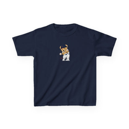 DETROIT BASEBALL TEDDY BABY TEE