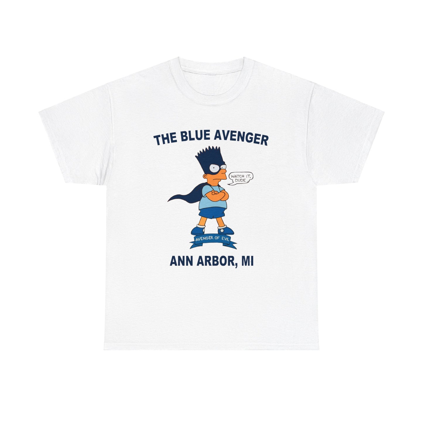 THE BLUE AVENGER T-SHIRT