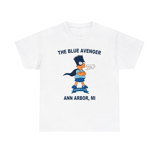 THE BLUE AVENGER T-SHIRT