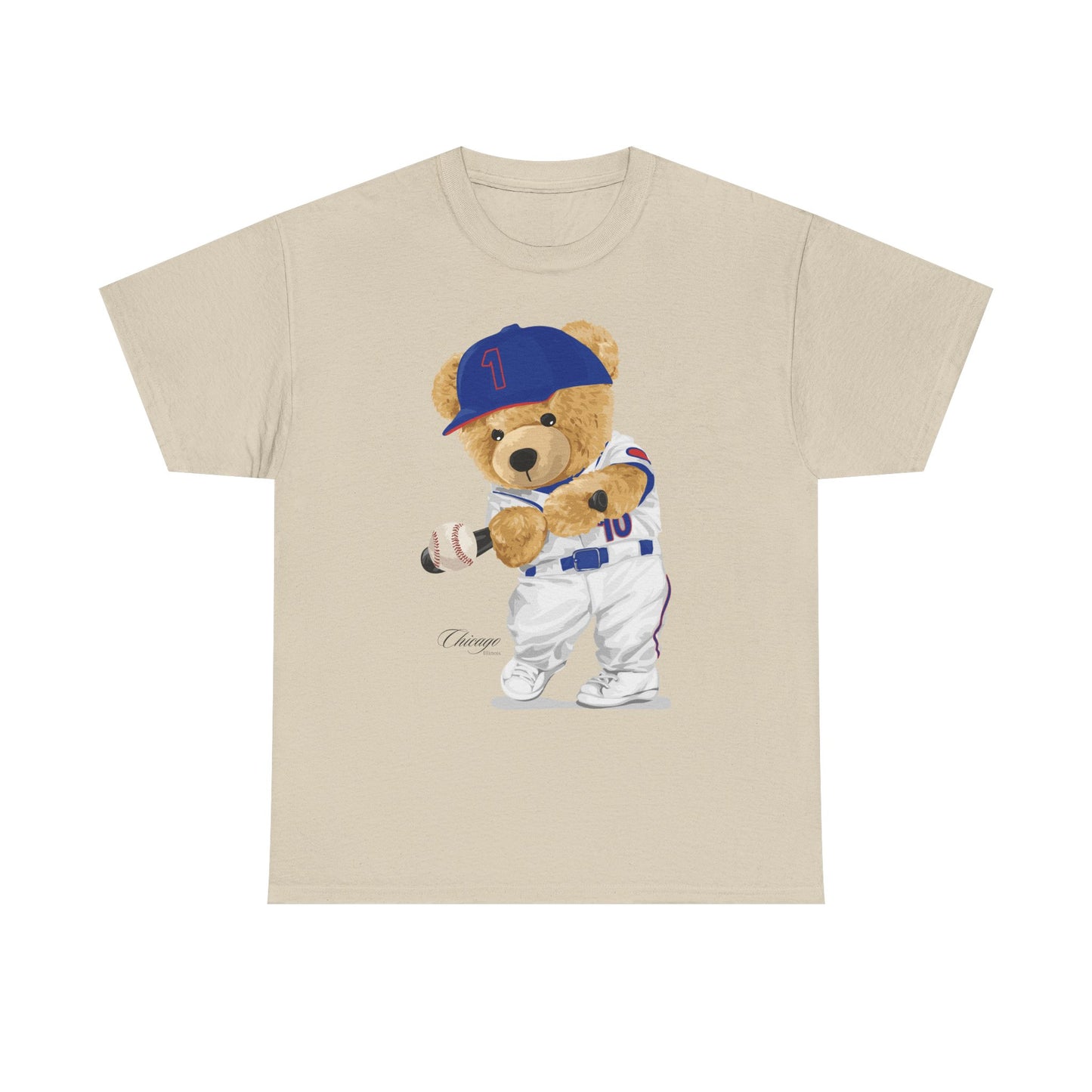 CHICAGO BASEBALL TEDDY T-SHIRT