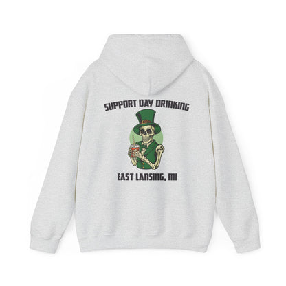 SUPPORT DAY DRINKING EAST LANSING HOODIE