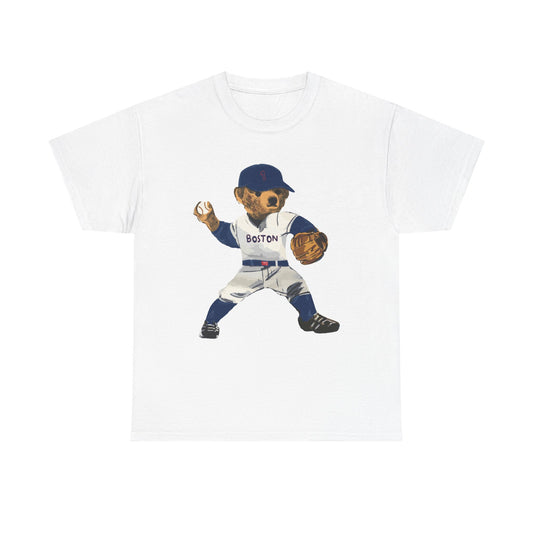 BOSTON BASEBALL TEDDY T-SHIRT