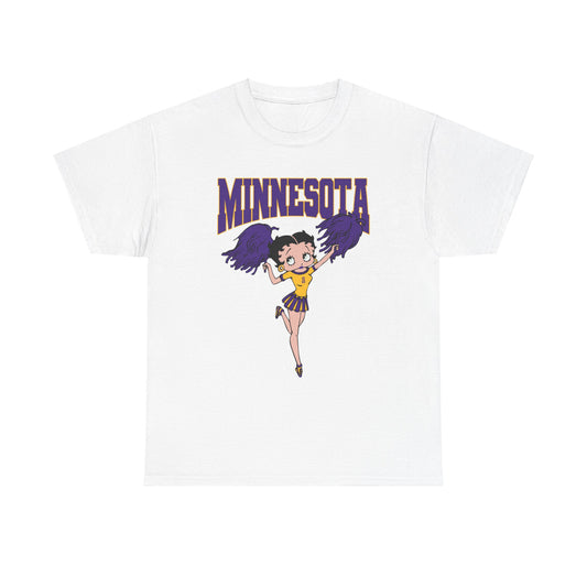 MINNESOTA BETTY BOOP T-SHIRT