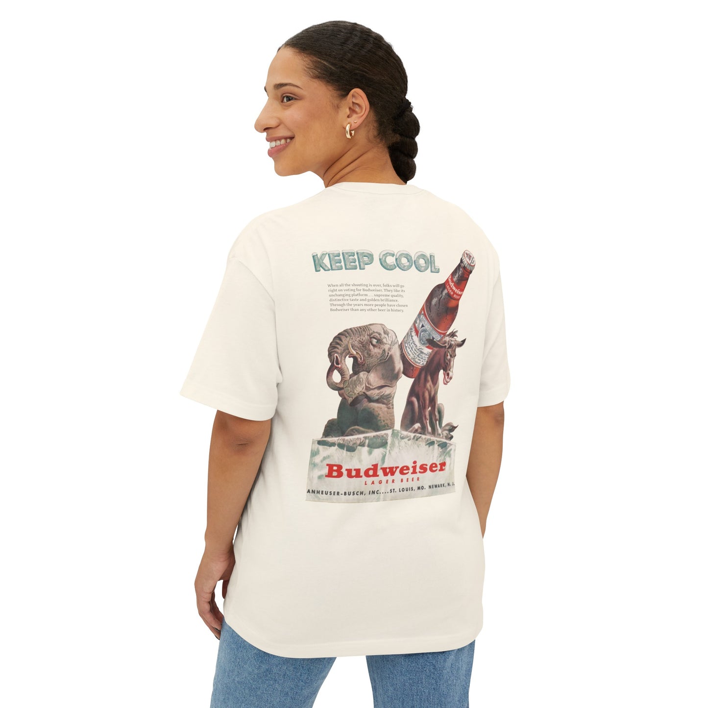 KEEP COOL BUDWEISER BOXY TEE