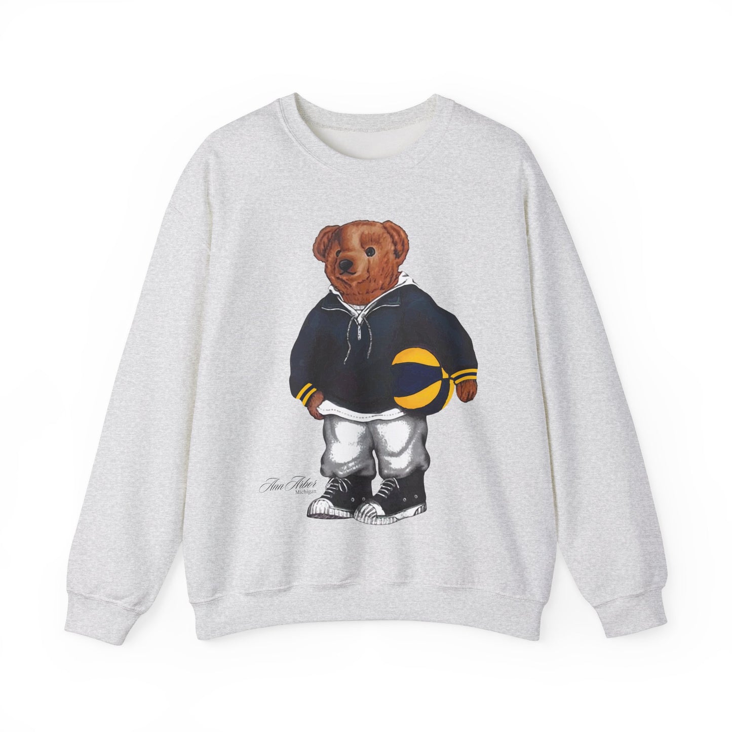 ANN ARBOR BASKETBALL TEDDY SWEATSHIRT