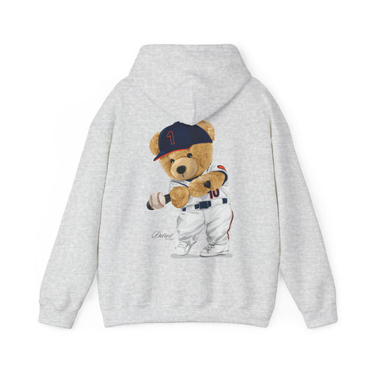 DETROIT BASEBALL TEDDY HOODIE