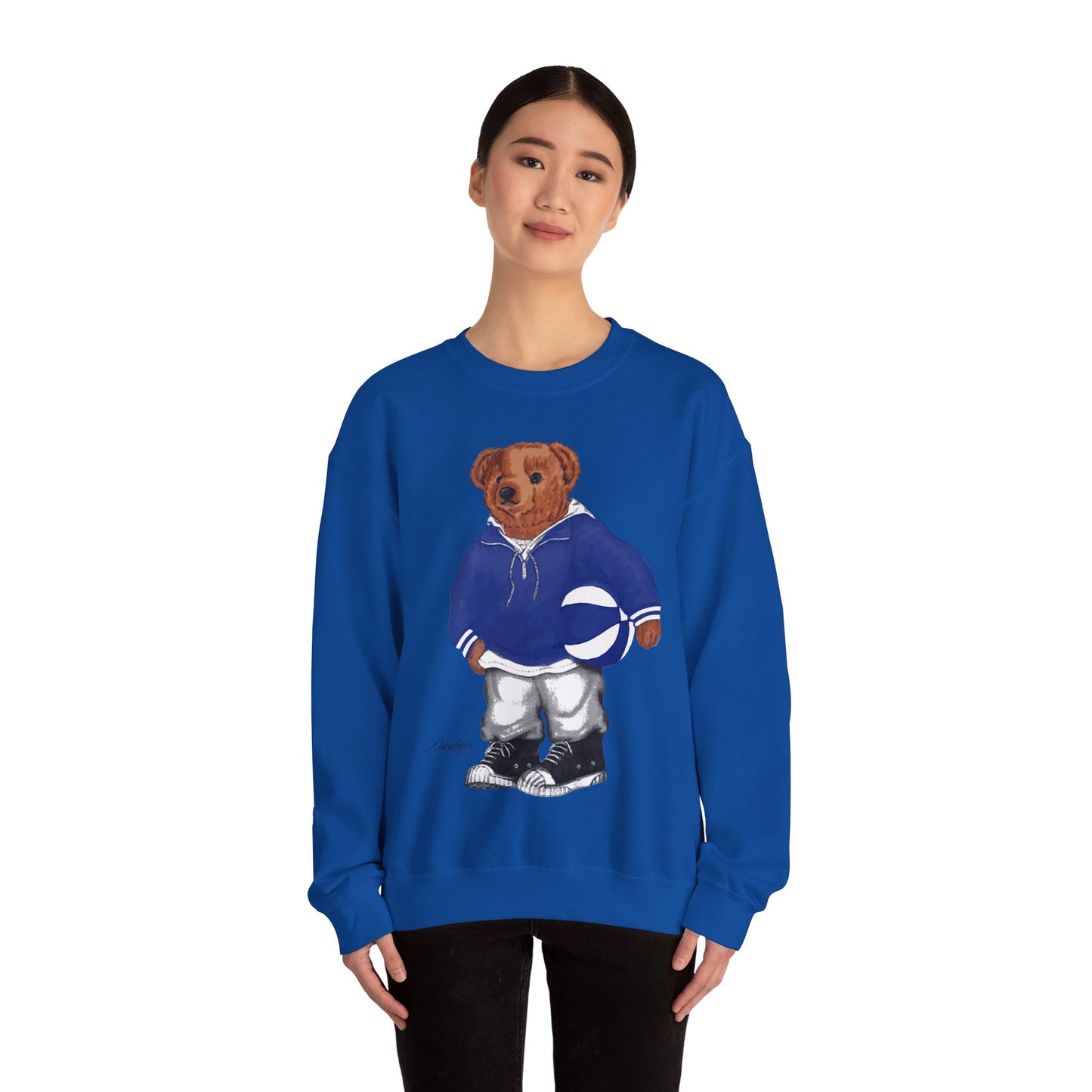 DURHAM NORTH CAROLINA BASKETBALL TEDDY SWEATSHIRT