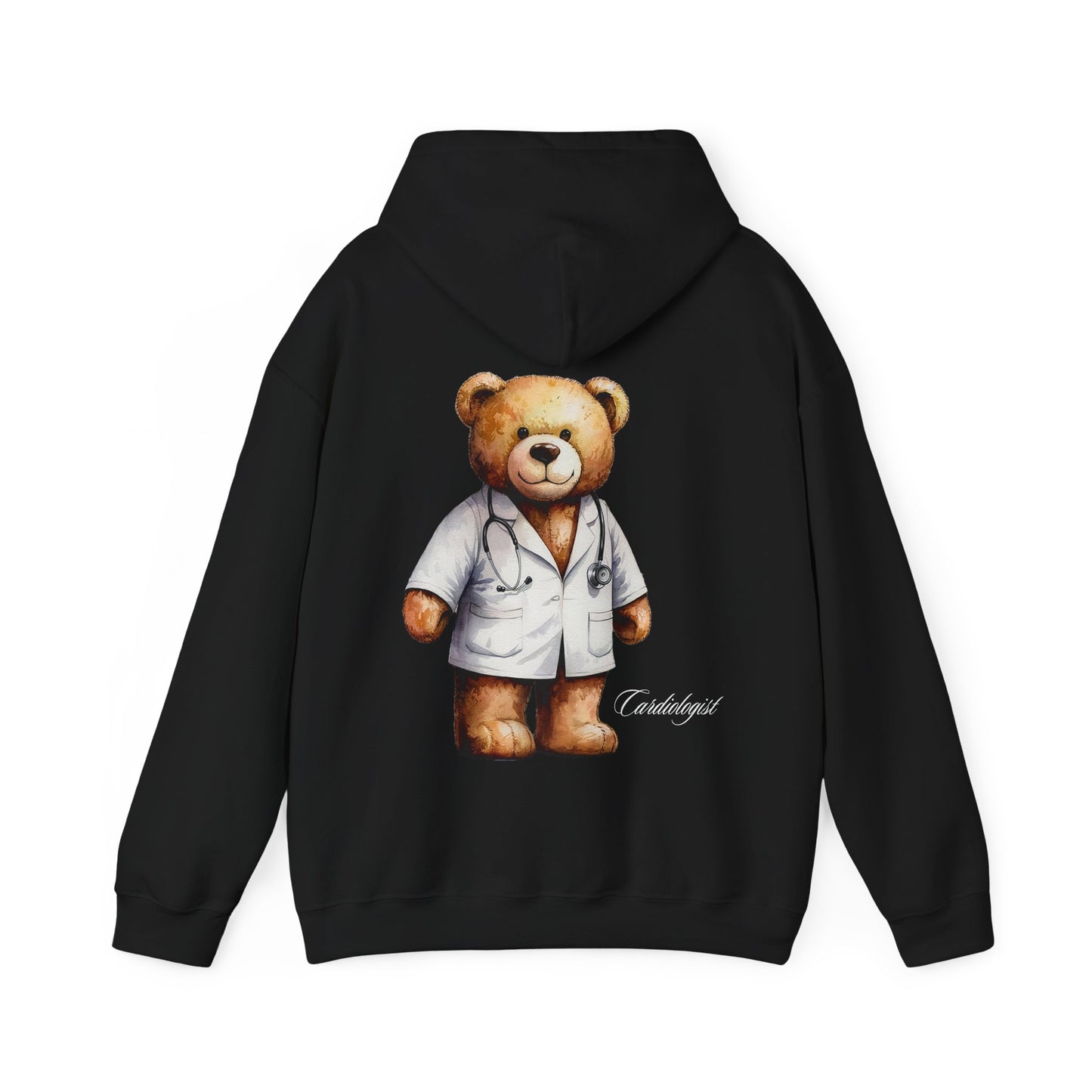 CARDIOLOGIST TEDDY BEAR HOODIE