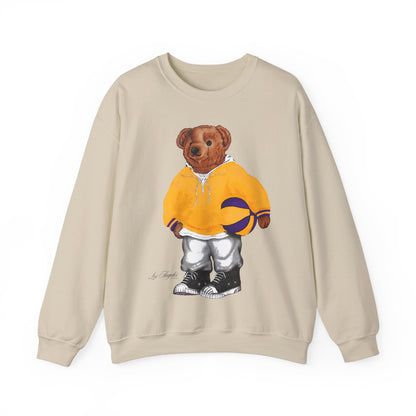 LOS ANGELES CALIFORNIA BASKETBALL TEDDY SWEATSHIRT