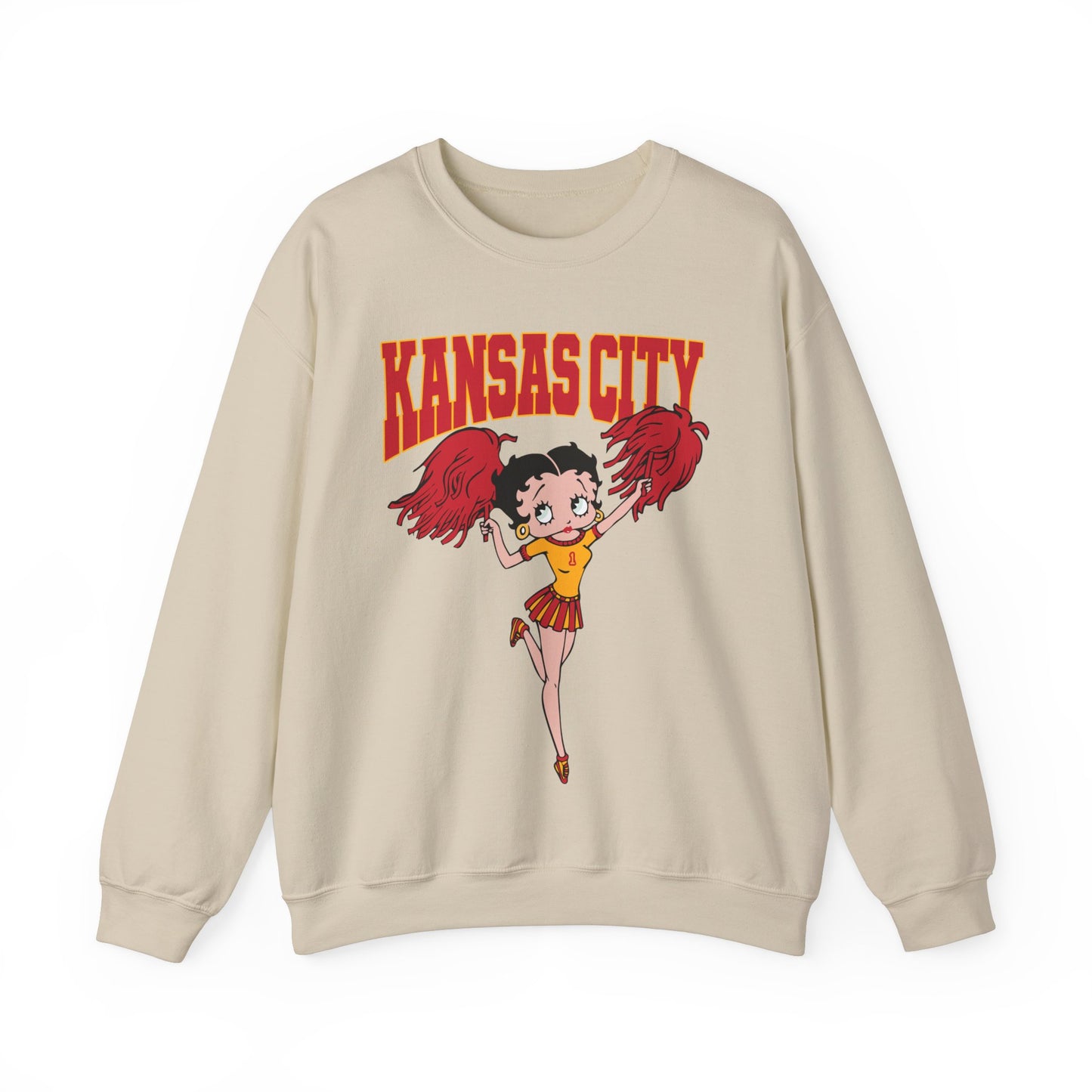 KANSAS CITY BETTY BOOP SWEATSHIRT