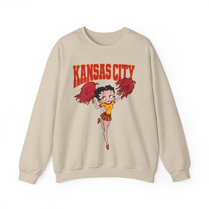 KANSAS CITY BETTY BOOP SWEATSHIRT