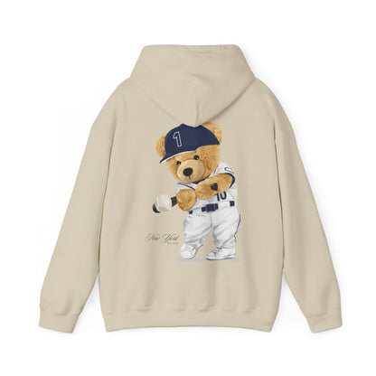 NEW YORK "BRONX" BASEBALL TEDDY HOODIE