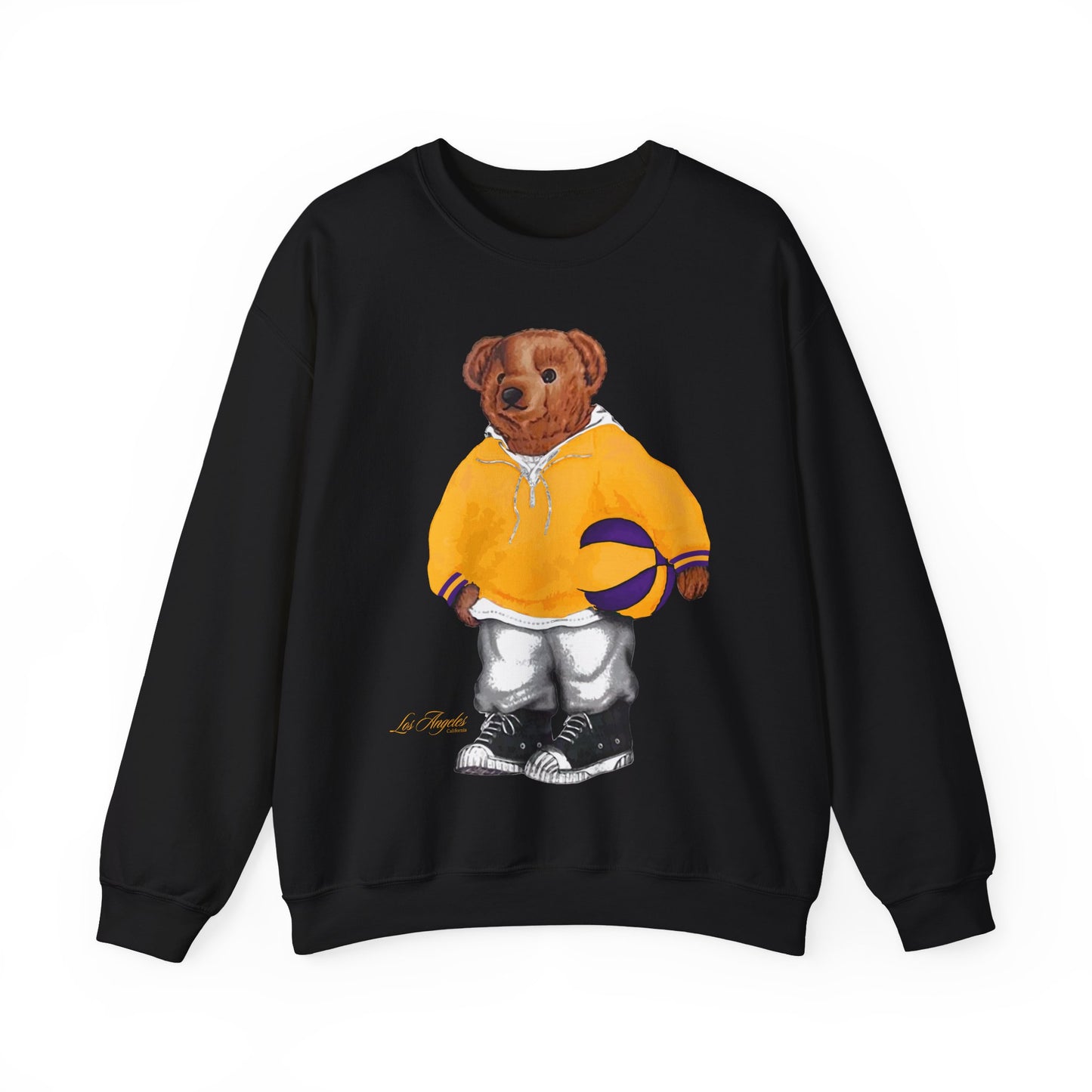LOS ANGELES CALIFORNIA BASKETBALL TEDDY SWEATSHIRT