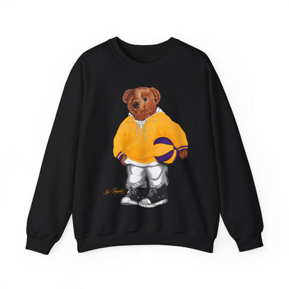LOS ANGELES CALIFORNIA BASKETBALL TEDDY SWEATSHIRT