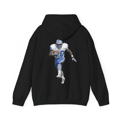 PAINTED BARRY SANDERS HOODIE