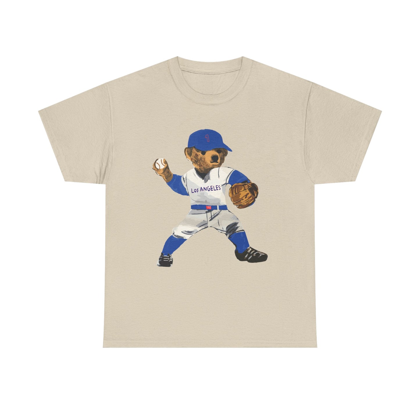 LOS ANGELES BASEBALL TEDDY T-SHIRT