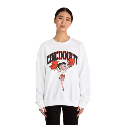 CINCINNATI BETTY BOOP SWEATSHIRT