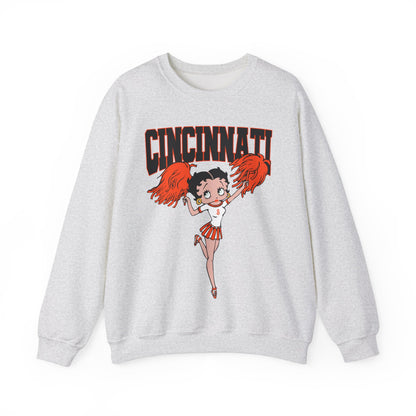 CINCINNATI BETTY BOOP SWEATSHIRT