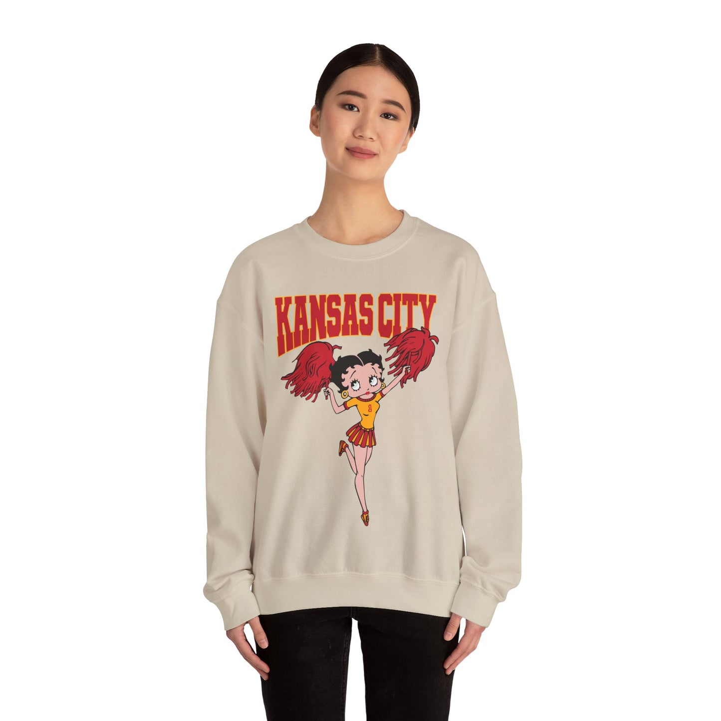 KANSAS CITY BETTY BOOP SWEATSHIRT