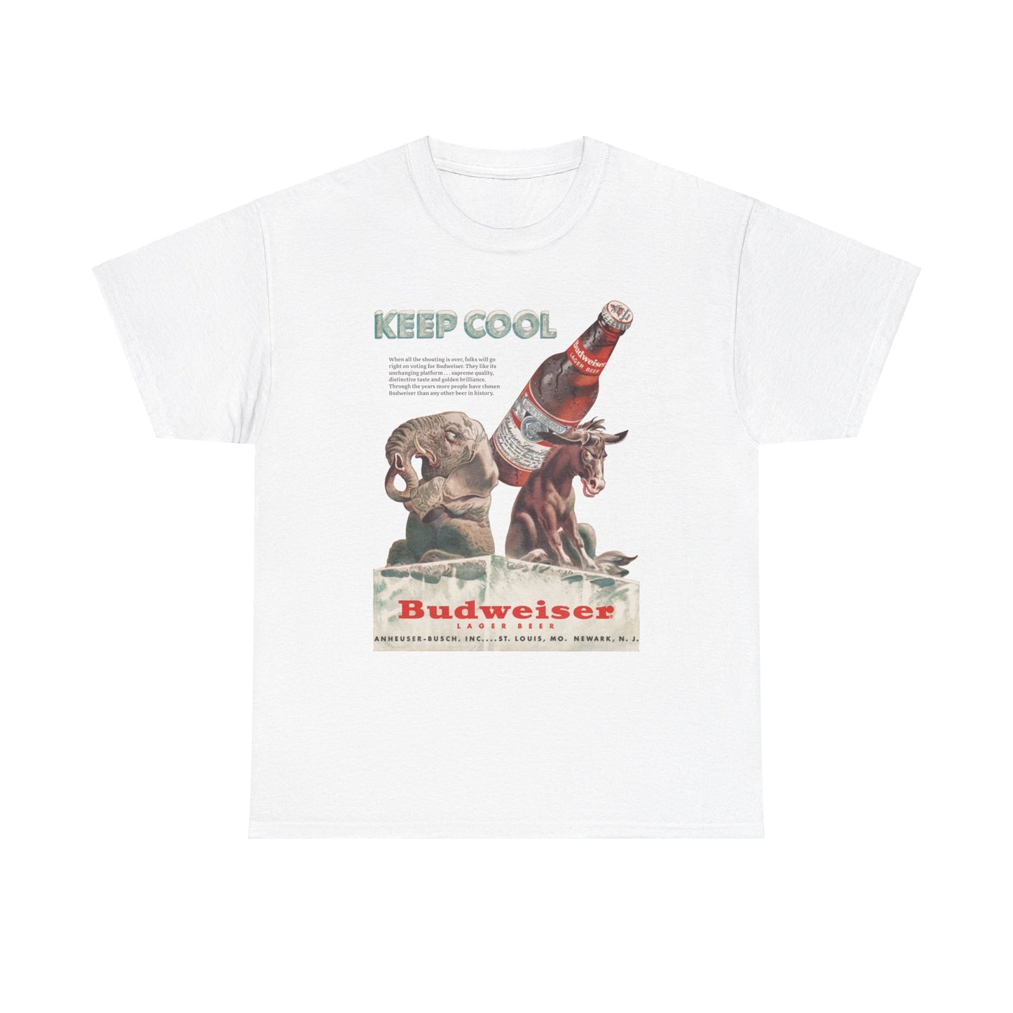 A COLD BUDWEISER TEE