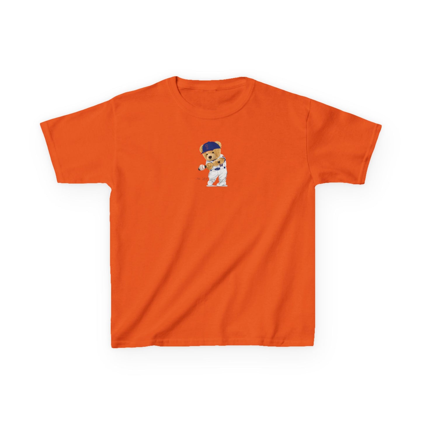 NEW YORK "QUEENS" BASEBALL TEDDY BABY TEE