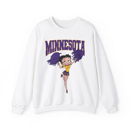 MINNESOTA BETTY BOOP SWEATSHIRT