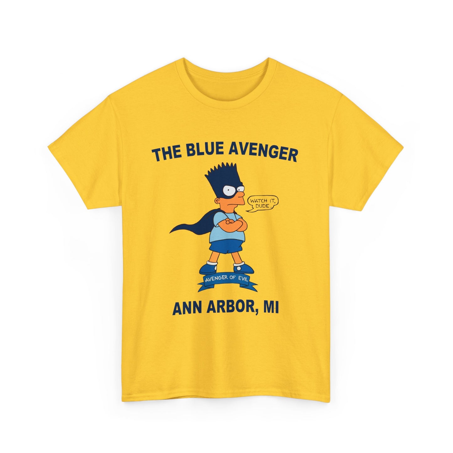 THE BLUE AVENGER T-SHIRT