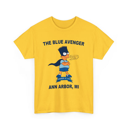 THE BLUE AVENGER T-SHIRT