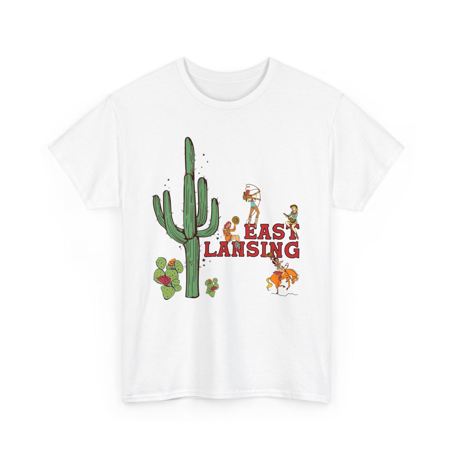 EAST LANSING WESTERN SCENE T-SHIRT