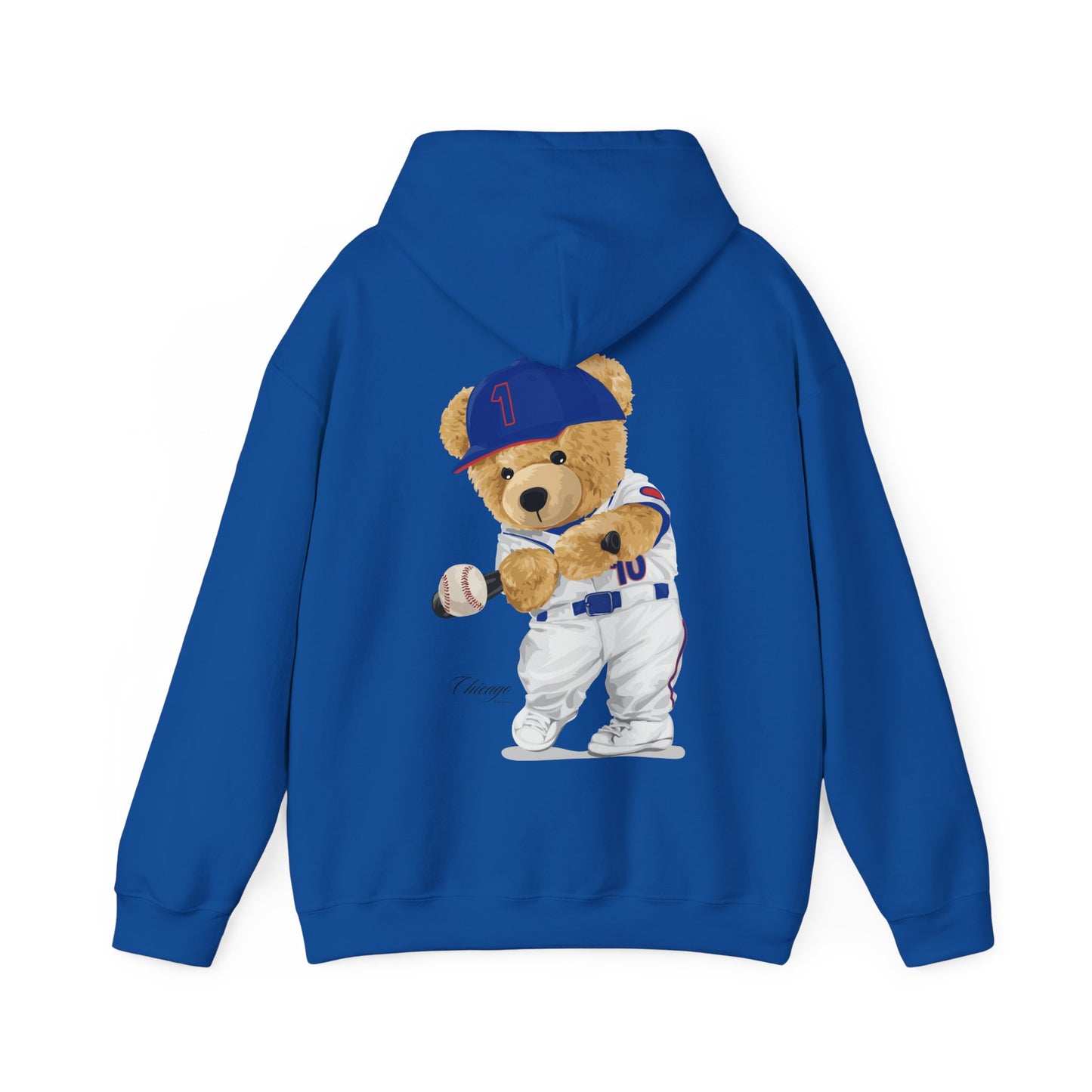 CHICAGO BASEBALL TEDDY HOODIE