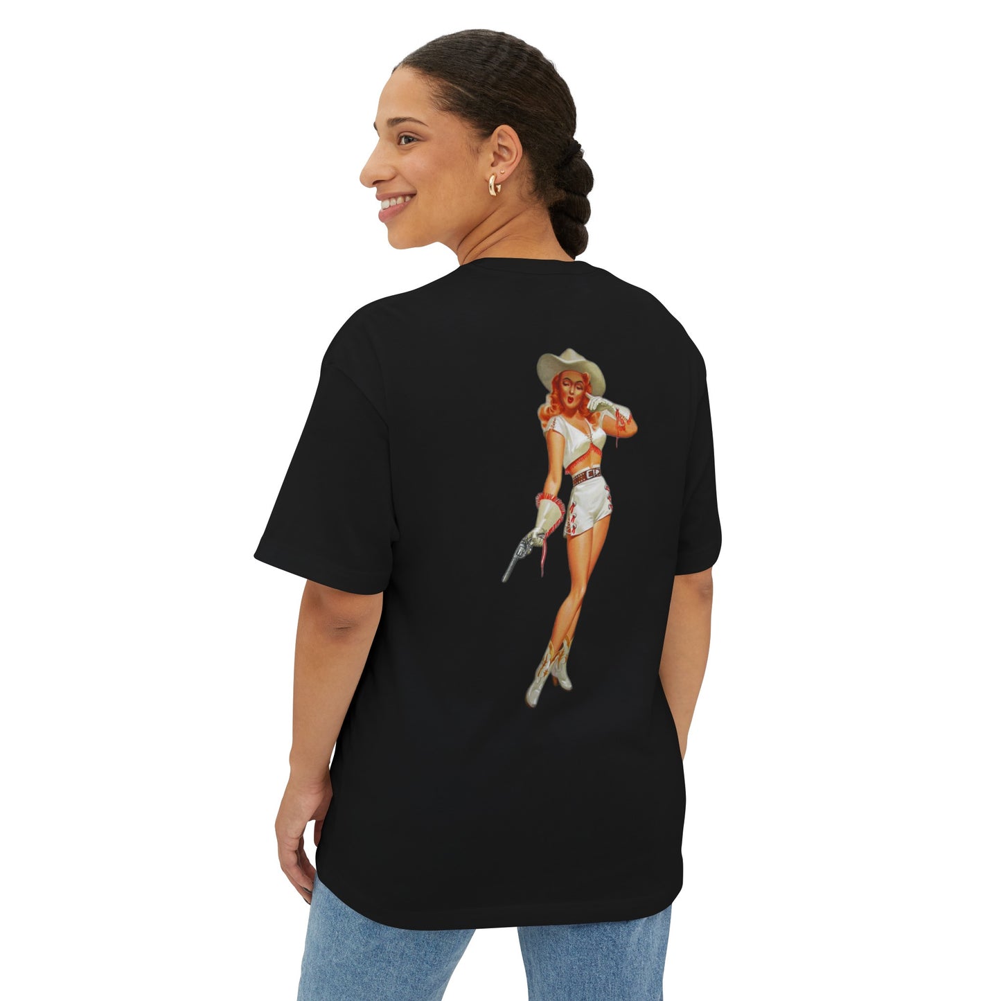 LUCKY COWGIRL  BOXY TEE