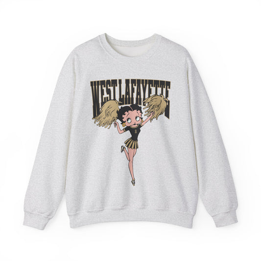WEST LAFAYETTE BETTY BOOP SWEATSHIRT