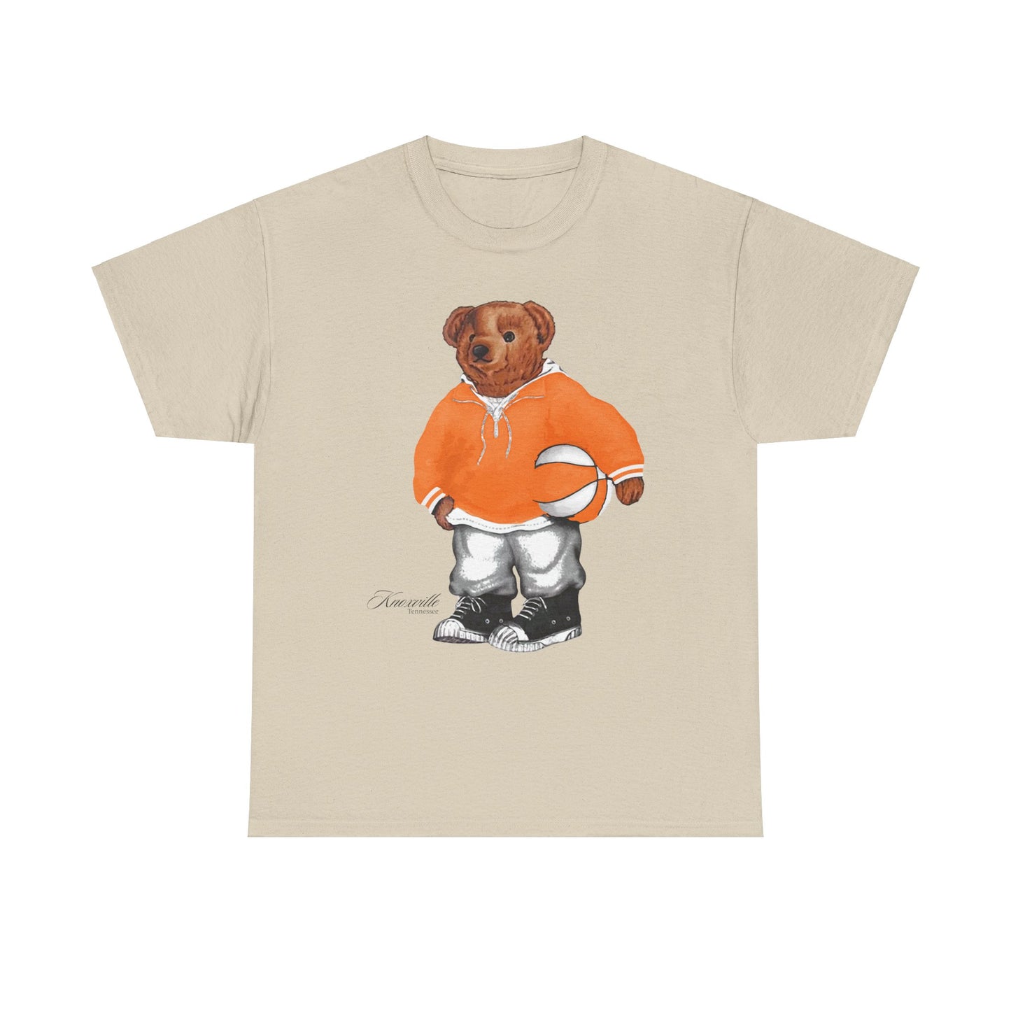KNOXVILLE TENNESSEE BASKETBALL TEDDY T-SHIRT