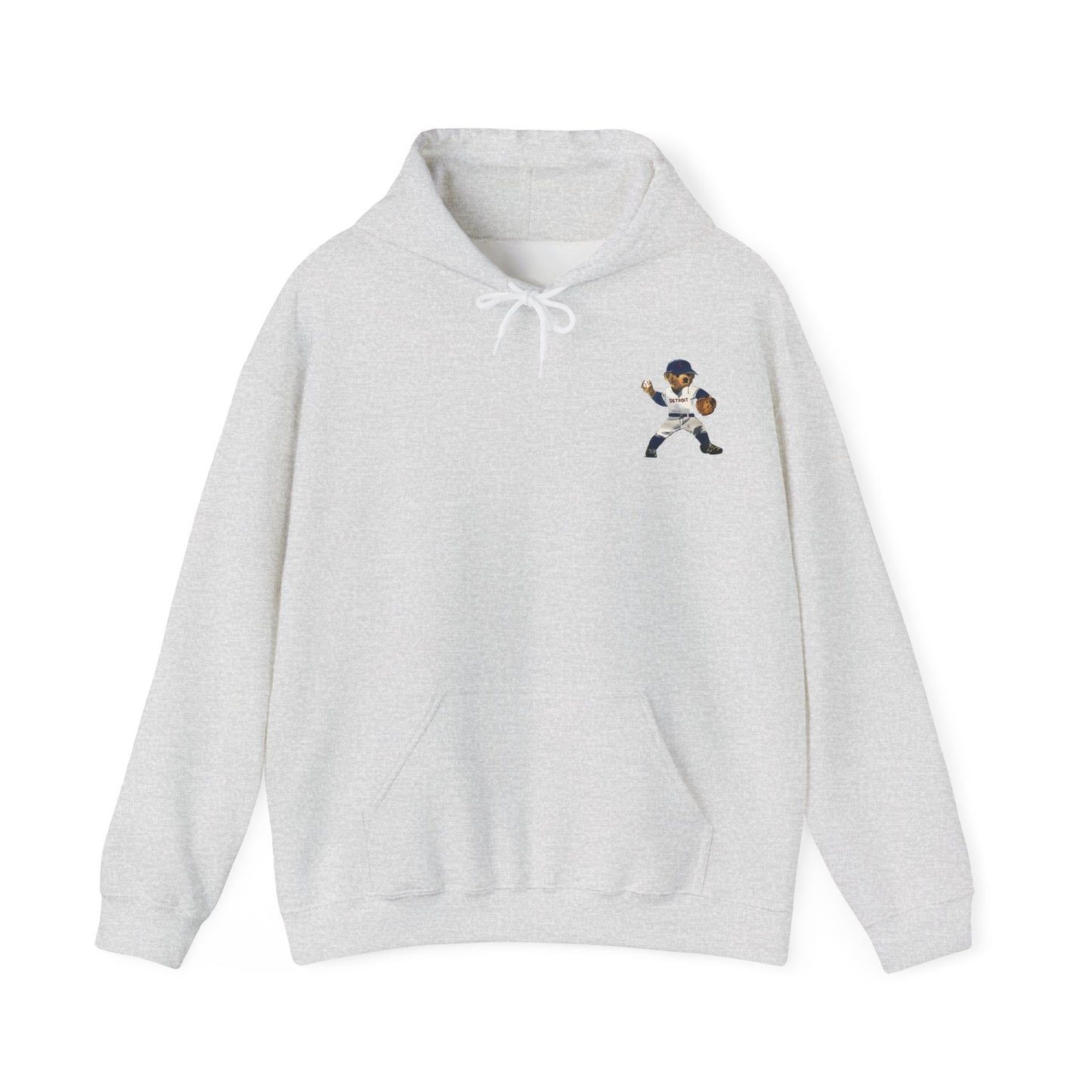 DETROIT BASEBALL TEDDY HOODIE