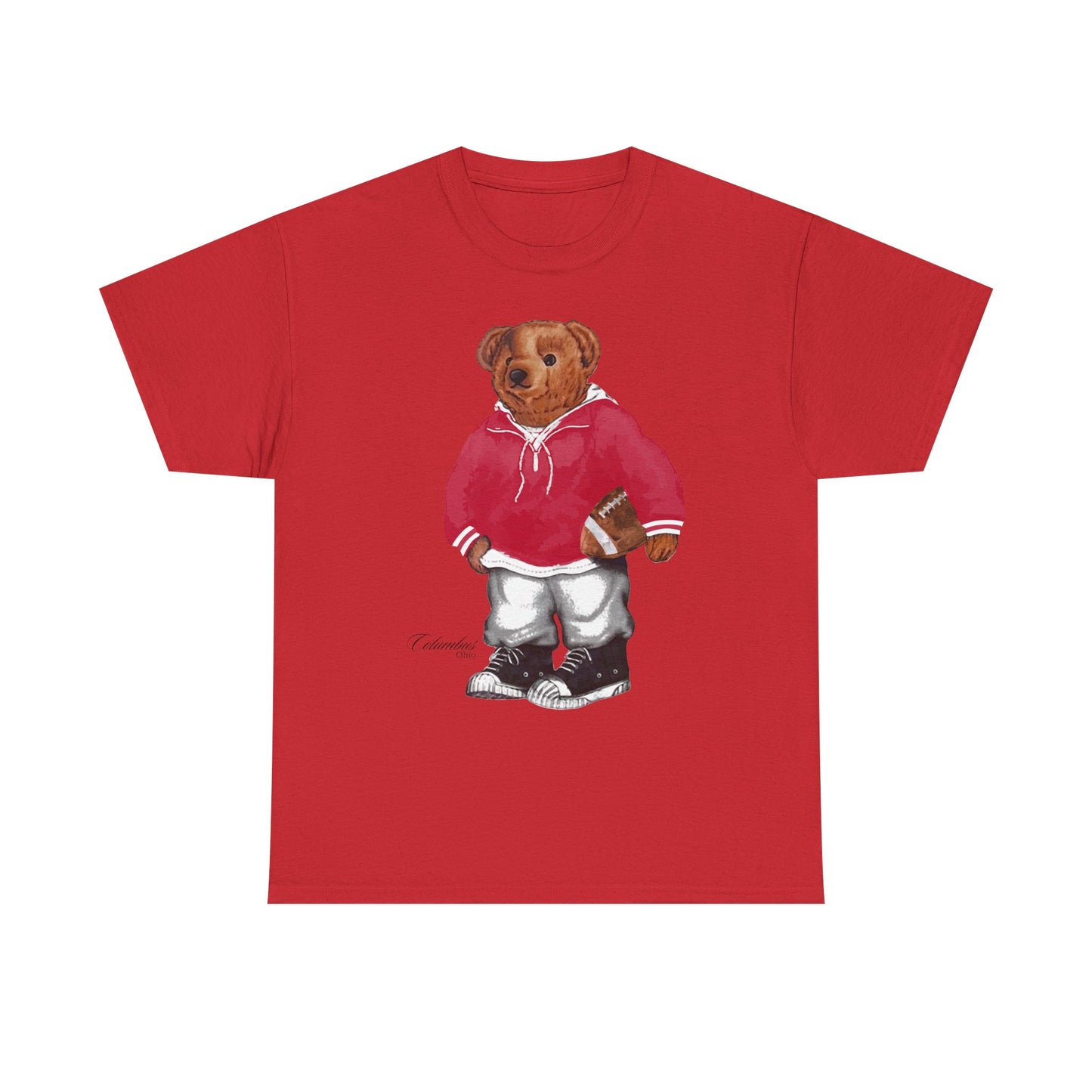 A SECOND COLUMBUS TEDDY T-SHIRT