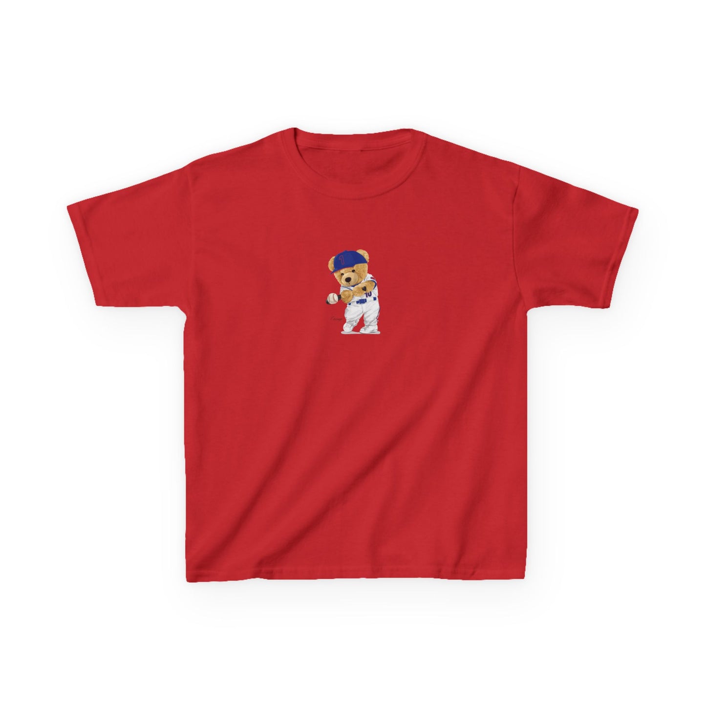 CHICAGO BASEBALL TEDDY BABY TEE