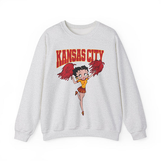 KANSAS CITY BETTY BOOP SWEATSHIRT