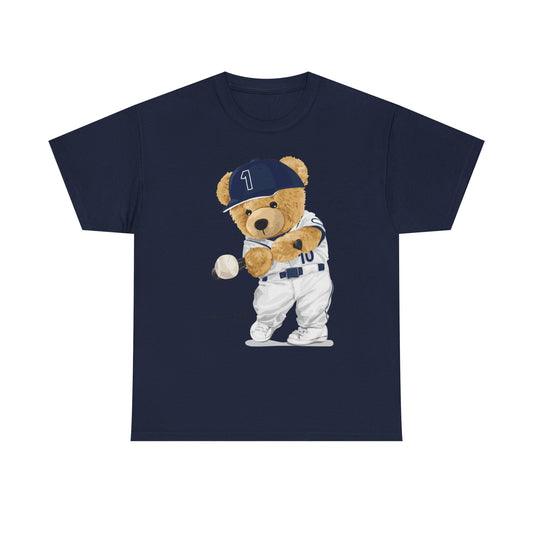 NEW YORK "BRONX" BASEBALL TEDDY T-SHIRT