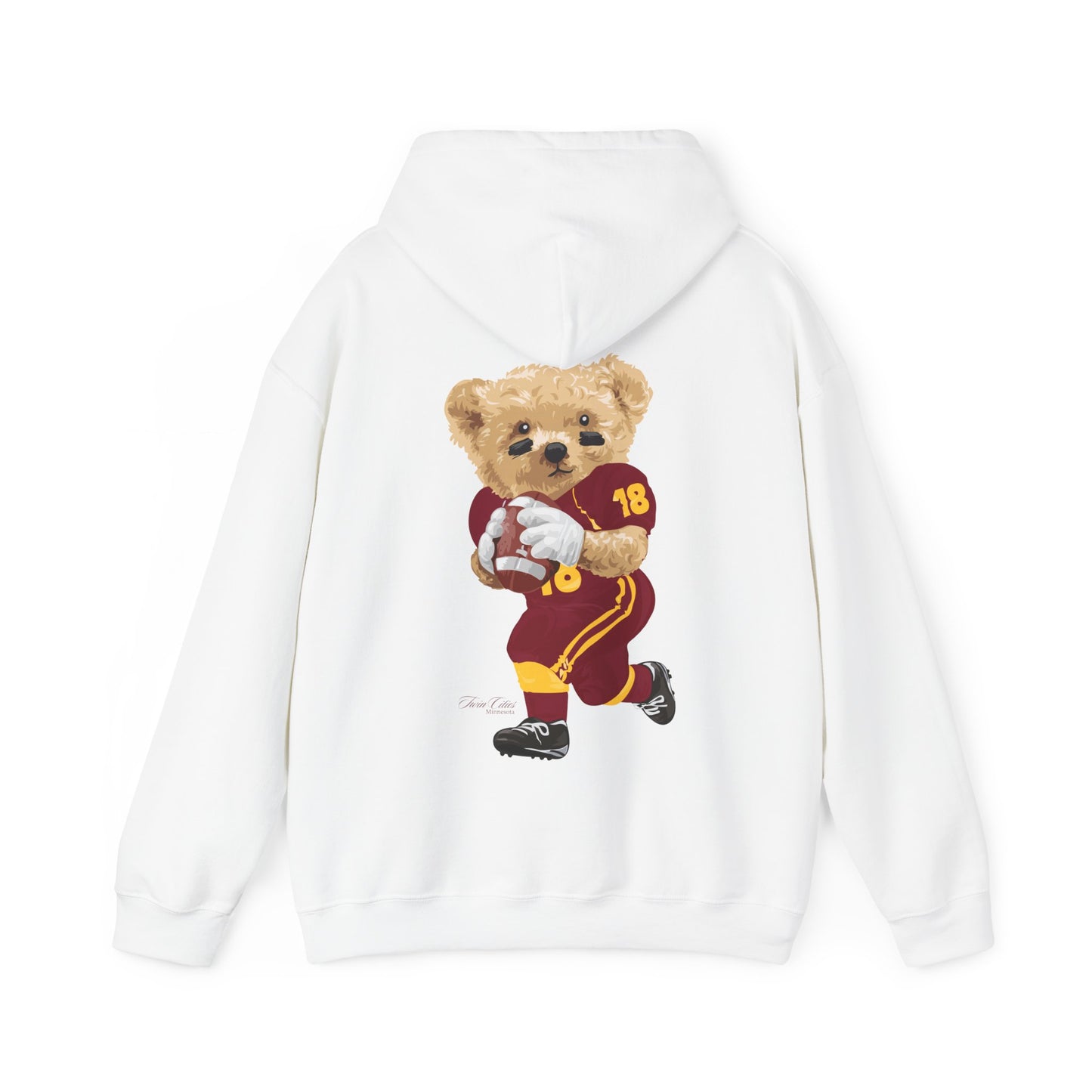 TWIN CITIES MINNESOTA TEDDY HOODIE