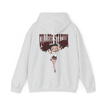 COLLEGE STATION BETTY BOOP TEDDY HOODIE